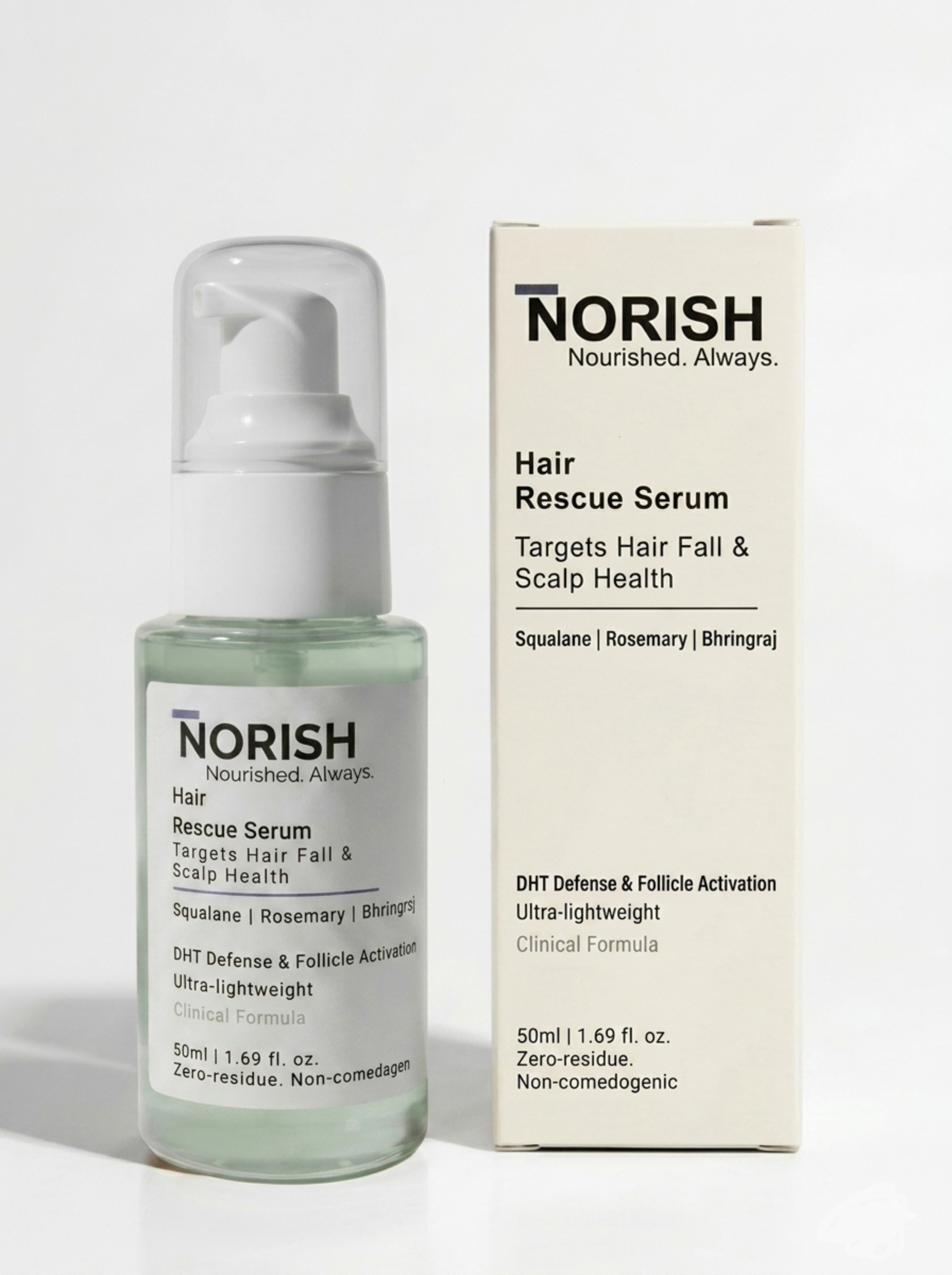 NORISH hair serum — rosemary and bhringraj oil for hair growth Pakistan