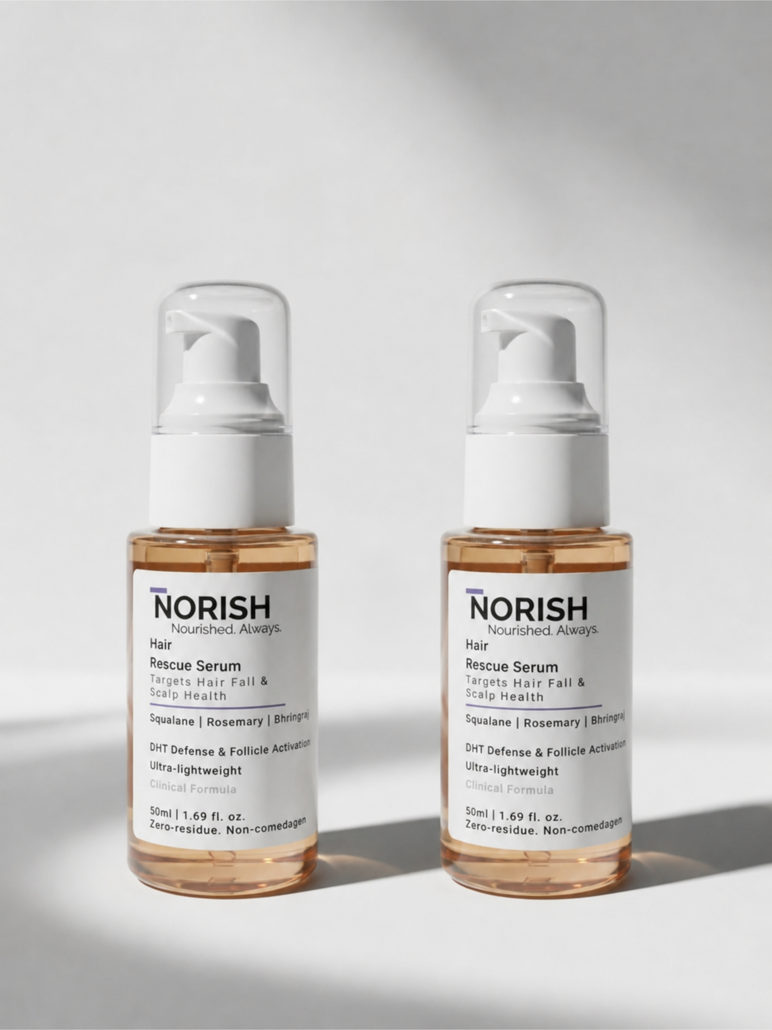 Hair Rescue Serum — The Rescue Duo (Pack of 2) | Hair Fall & Growth | Best Hair Serum in Pakistan